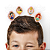 Presilhas Cabelo Maluco Princesas Disney Aplique EVA Bico de Pato Menina Menino Infantil 4 Unid - Imagem 3