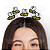 Presilhas Cabelo Maluco Abelhas Glitter Aplique EVA Bico de Pato Menina Menino Infantil 5 Unid - Imagem 2