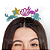 Presilhas Cabelo Maluco Fundo do Mar Glitter Aplique EVA Bico de Pato Menina Menino Infantil 5 Unid - Imagem 2
