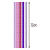 Hastes Flexíveis de Pelúcia Cabelo Maluco Artesanato Limpador Chenille Tons Rosa e Lilás 10 unid - Imagem 6