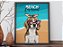 Quadro Decorativo Animais Beach Fashion - Imagem 1