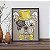 Quadro Decorativo Animais Dog de Chápeu - Imagem 1