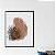 Quadro Decorativo Escandinavo Flor e Pedras Abstratas - Imagem 1