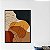 Quadro Decorativo Escandinavo Elementos Abstratos Da Terra - Imagem 1