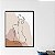 Quadro Decorativo Escandinavo Linha das Costas - Imagem 1