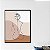 Quadro Decorativo Escandinavo Linha de Mulher - Imagem 1