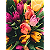 Quadro Decorativo Rosas Color - Imagem 2