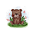 Quadro Decorativo Infantil Cute Bear - Imagem 2