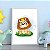 Quadro Decorativo Infantil Cute Lion - Imagem 1