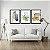 Quadro Decorativo Abstrato Trio Watercolor - Imagem 1