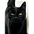Quadro Decorativo Animais Trio Gato Preto - Imagem 4