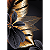 Quadro Decorativo Floral Trio Folhas Gold - Imagem 4