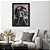 Quadro Decorativo Womens Face Flowers - Imagem 1