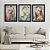 Quadro Decorativo Womens Trio Flowers - Imagem 1