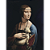 Quadro Decorativo Pinturas Lady With an Ermine by Leonardo da Vinci - Imagem 2