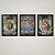 Quadro Decorativo Pinturas Trio Michelangelo - Imagem 1