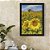 Quadro Decorativo Paisagem Girassol - Imagem 1