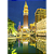 Quadro Decorativo Paisagem Trio Cidades Noturnas - Imagem 4
