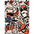 Quadro Decorativo Street Art Doodle Paint - Imagem 2