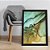 Quadro Decorativo Alcohol Ink Green Gold - Imagem 1