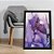Quadro Decorativo Alcohol Ink Purple - Imagem 1