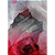 Quadro Decorativo Alcohol Ink Red - Imagem 2