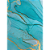 Quadro Decorativo Alcohol Ink Trio Blue - Imagem 3