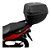 Bagageiro Titan150 2014 / Fan 125 2014 / Fan 160 2015- Scam Preto (Fiberforce) - Imagem 4
