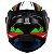 Capacete Axxis Draken Vector Preto Branco e Verde - Imagem 9