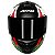 Capacete Axxis Draken Vector Preto Branco e Verde - Imagem 5