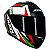 Capacete Axxis Draken Vector Preto Branco e Verde - Imagem 6