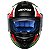 Capacete Axxis Draken Vector Preto Branco e Verde - Imagem 8