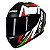Capacete Axxis Draken Vector Preto Branco e Verde - Imagem 7