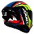 Capacete Axxis Draken Vector Preto e Amarelo - Imagem 3
