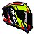 Capacete Axxis Draken Vector Preto e Amarelo - Imagem 2