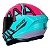 Capacete Axxis Draken Dekers Tiffany e Rosa - Imagem 4
