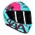 Capacete Axxis Draken Dekers Tiffany e Rosa - Imagem 6