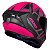 Capacete Axxis Draken Dekers Preto e Rosa - Imagem 3