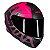 Capacete Axxis Draken Dekers Preto e Rosa - Imagem 6