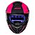 Capacete Axxis Draken Dekers Preto e Rosa - Imagem 8