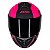 Capacete Axxis Draken Dekers Preto e Rosa - Imagem 5