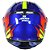 Capacete Axxis Eagle Speed Azul e Amarelo - Imagem 9