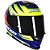 Capacete Axxis Eagle Speed Azul e Amarelo - Imagem 6
