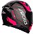 Capacete Axxis Eagle Diagon Preto e Rosa - Imagem 3