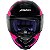 Capacete Axxis Eagle Diagon Preto e Rosa - Imagem 6