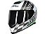 Capacete Axxis Eagle Italy Branco - Imagem 7