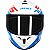 Capacete Axxis Draken Z96 Branco Vermelho e Azul - Imagem 5