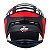 Capacete Axxis Draken Z96 Preto e Vermelho - Imagem 9