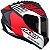 Capacete Axxis Draken Z96 Preto e Vermelho - Imagem 2