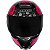 Capacete Axxis Eagle Flowers New Preto e Rosa - Imagem 3